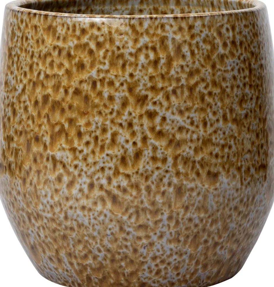 Intratuin Blumentopf Lulu gelb D 16 H 14 cm| Blumentöpfe|Blumentöpfe & Pflanzgefäße