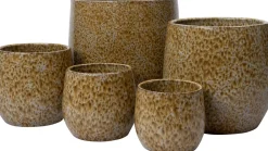 Intratuin Blumentopf Lulu gelb D 16 H 14 cm| Blumentöpfe|Blumentöpfe & Pflanzgefäße