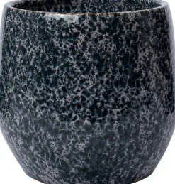 Intratuin Blumentopf Lulu blau D 16 H 14 cm| Blumentöpfe & Pflanzgefäße|Blumentöpfe