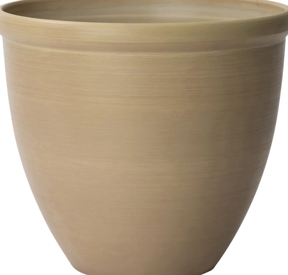 Intratuin Blumentopf Lush Living D 35 H 29 cm beige| Blumentöpfe|Blumentöpfe & Pflanzgefäße