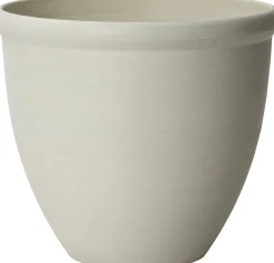 Intratuin Blumentopf Lush Living D 35 H 29 cm hellgrau| Blumentöpfe|Blumentöpfe & Pflanzgefäße