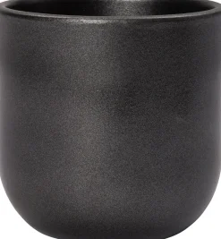 Intratuin Blumentopf Marlon schwarz D 19 H 17 cm| Blumentöpfe|Blumentöpfe & Pflanzgefäße