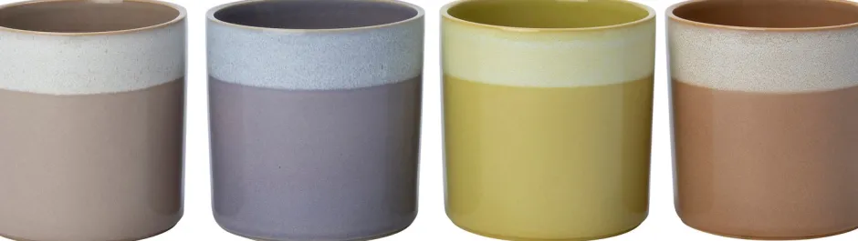 Intratuin Blumentopf Max lila D 13 H 13 cm| Blumentöpfe|Blumentöpfe & Pflanzgefäße