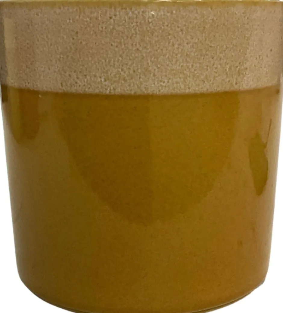 Intratuin Blumentopf Max orange D 13 H 13 cm| Blumentöpfe|Blumentöpfe & Pflanzgefäße