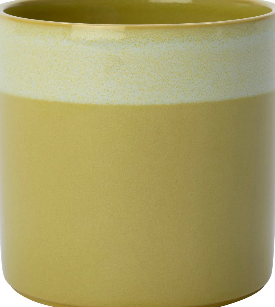 Intratuin Blumentopf Max grün D 13 H 13 cm| Blumentöpfe & Pflanzgefäße|Blumentöpfe