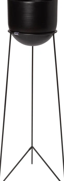 Intratuin Blumentopf mit Ständer Pien gold D 25 H 94 cm| Blumentöpfe|Blumentöpfe & Pflanzgefäße