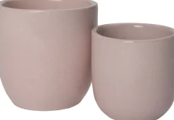 Intratuin Blumentopf Ravel rosa D 13 H 13 cm| Blumentöpfe|Blumentöpfe & Pflanzgefäße