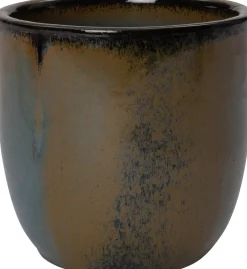 Intratuin Blumentopf Ravel braun / grau D 10 H 10 cm| Blumentöpfe|Blumentöpfe & Pflanzgefäße