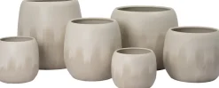 Intratuin Blumentopf Sabina creme D 53 H 41 cm| Blumentöpfe & Pflanzgefäße|Blumentöpfe