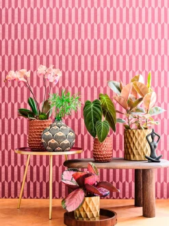 Intratuin Blumentopf Selby braun D 15,5 H 13 cm| Blumentöpfe & Pflanzgefäße|Blumentöpfe