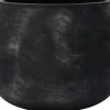 Intratuin Blumentopf Sigrid schwarz D 27,5 H 19,5 cm| Blumentöpfe|Blumentöpfe & Pflanzgefäße