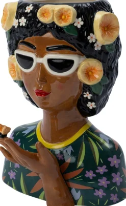 Intratuin Blumentopf Stella 21 x 21 x 28 cm| Blumentöpfe & Pflanzgefäße|Blumentöpfe