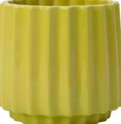 Intratuin Blumentopf Stijn grün D 15 H 14 cm| Blumentöpfe & Pflanzgefäße|Blumentöpfe