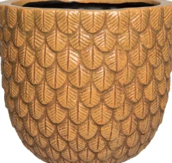 Intratuin Blumentopf Tess D 20,5 cm H 19 cm braun| Blumentöpfe & Pflanzgefäße|Blumentöpfe