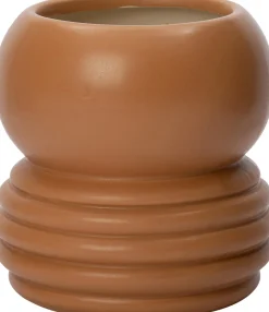 Intratuin Blumentopf Ulrica terracotta D 15 H 15 cm| Blumentöpfe|Blumentöpfe & Pflanzgefäße