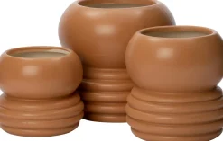 Intratuin Blumentopf Ulrica terracotta D 15 H 15 cm| Blumentöpfe|Blumentöpfe & Pflanzgefäße