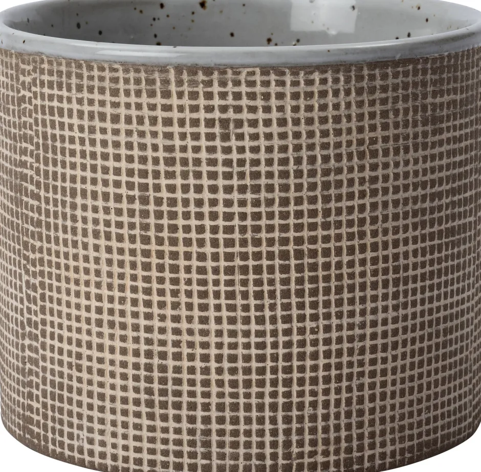 Intratuin Blumentopf Zahra braun D 17,5 H 15 cm| Blumentöpfe|Blumentöpfe & Pflanzgefäße