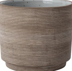 Intratuin Blumentopf Zelda braun D 8 H 7 cm| Blumentöpfe & Pflanzgefäße|Blumentöpfe