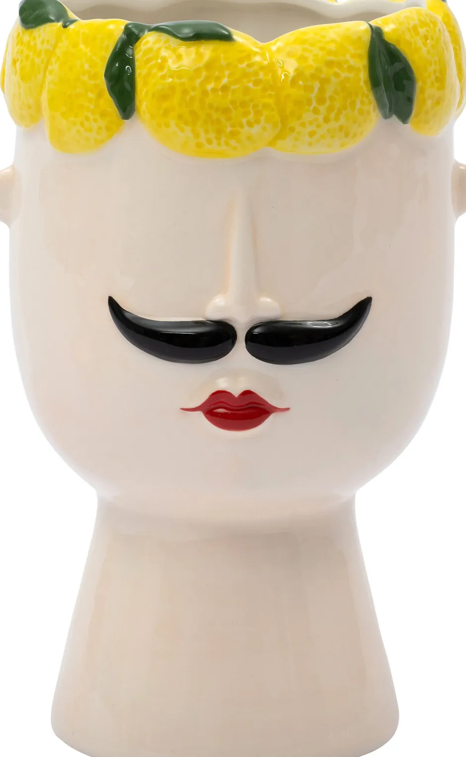 Intratuin Blumentopf Zitrone multi 14,1 x 13,7 x 21,6 cm| Blumentöpfe & Pflanzgefäße|Blumentöpfe