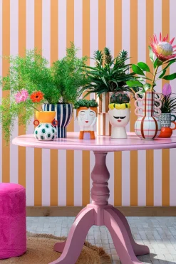 Intratuin Blumentopf Zitrone multi 14,1 x 13,7 x 21,6 cm| Blumentöpfe & Pflanzgefäße|Blumentöpfe