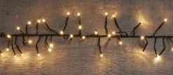 Intratuin Cluster-Lichterkette 25 m mit 1920 LED Lämpchen warmweiß| Weihnachtsbaumbeleuchtung