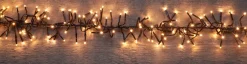 Intratuin Cluster-Lichterkette 1,2 m mit 192 LED Lämpchen klassisch warm| Weihnachtsbaumbeleuchtung