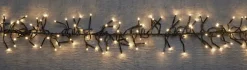Intratuin Cluster-Lichterkette 2,4 m 384 LED Lämpchen warmweiß| Weihnachtsbaumbeleuchtung