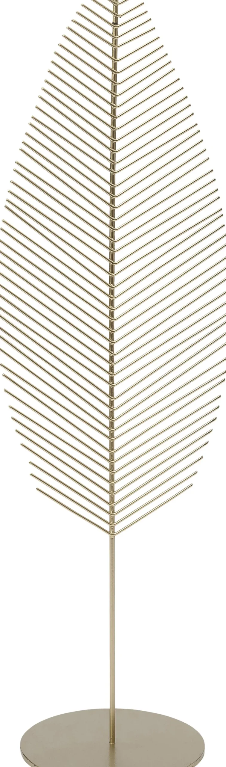 Intratuin Deko Feder gold 15,5 x 12 x 62 cm| Dekofiguren & -Objekte