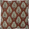 Intratuin Dekokissen Hanoi braun/weiß 45 x 45 cm| Kissen|Dekokissen
