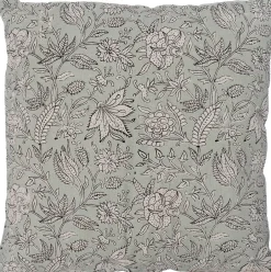 Intratuin Dekokissen Hanoi grün/weiß 45 x 45 cm| Kissen|Dekokissen