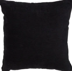 Intratuin Dekokissen Lily schwarz 45 x 45 x 10 cm| Kissen|Dekokissen