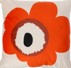 Intratuin Dekokissen Niels weiß/orange 45 x 45 cm| Kissen|Dekokissen