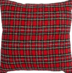 Intratuin Dekokissen Ruit rot 45 x 45 x 1 cm| Kissen|Dekokissen