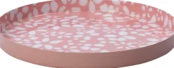 Intratuin Dekoteller Muriel rosa D 30 H 2 cm| Dekoschalen & -Teller