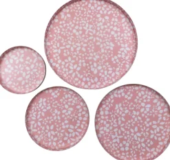 Intratuin Dekoteller Muriel rosa D 30 H 2 cm| Dekoschalen & -Teller