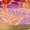 Intratuin Dekoteller Muriel orange/lila D 30 H 2 cm| Dekoschalen & -Teller