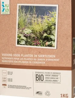 Intratuin Dünger für Ziergärten Bio 1 kg| Dünger & Pflege|Rasen- & Blumendünger