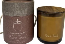 Intratuin Duftkerze im Glas Indi Black Forest braun 40,5 D 9,8 H 11,7 cm| Kerzen Im Glas|Duftkerzen