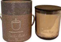 Intratuin Duftkerze im Glas Indi Vanilla Musk beige 40,5 D 9,8 H 11,7 cm| Kerzen Im Glas|Duftkerzen