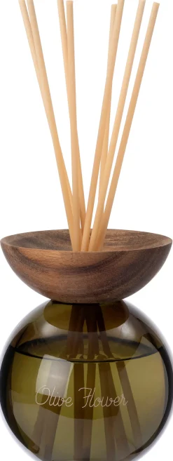 Intratuin Duftstäbchen Indi Olive Flower grün 200 ml| Duftstäbchen