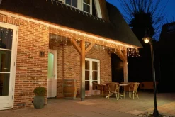 Intratuin Eisregen-Lichterkette 7,2 m mit 360 LEDs warmweiß| Eisregen Lichterketten