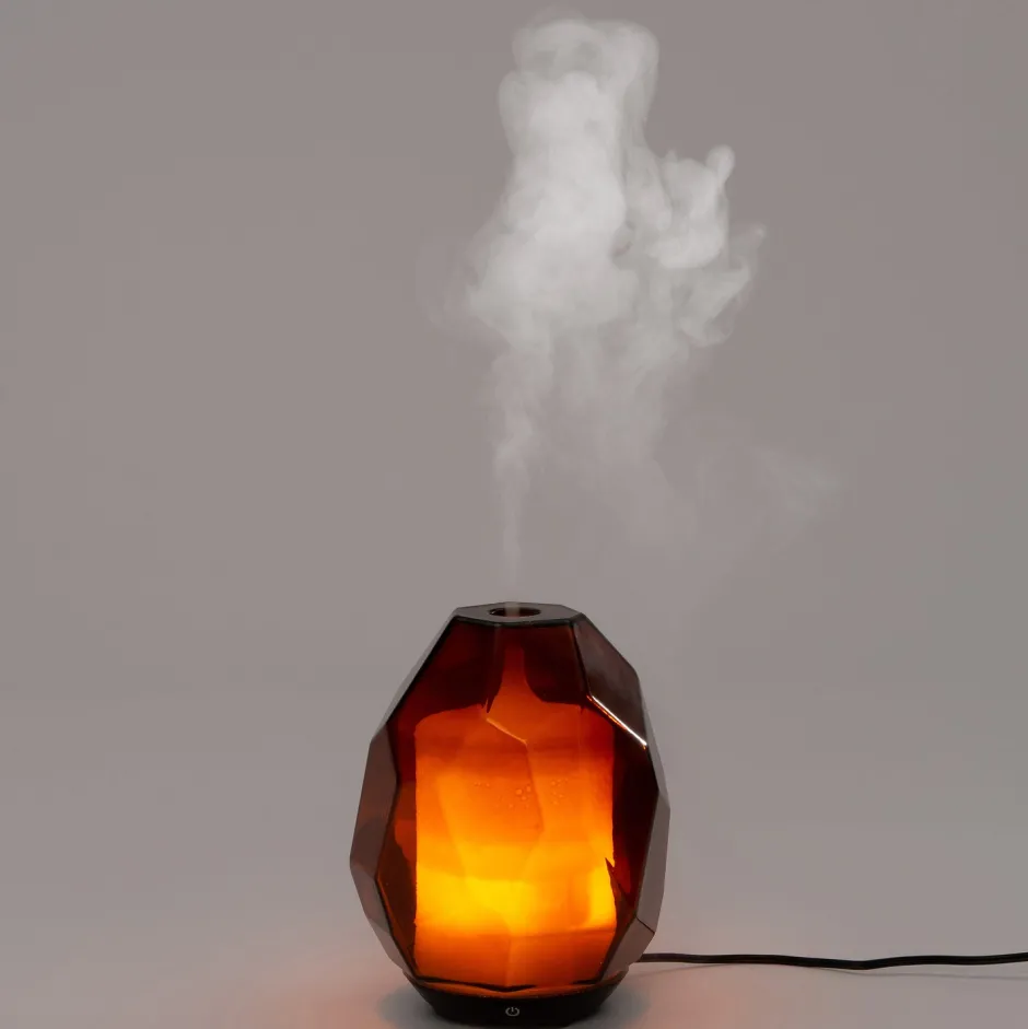 Intratuin elektrische Duftlampe orange D 13 H 16,2 cm| Diffuser & Raumspray