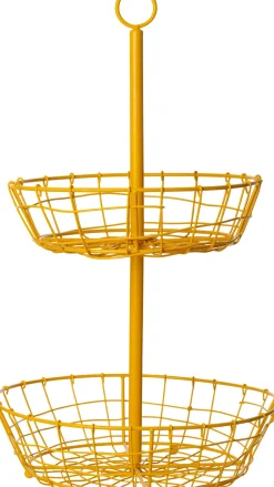 Intratuin Etagere Sunny gelb D 35 H 59 cm| Servieren