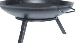 Intratuin Feuerschale 62 x 56 x 25 cm schwarz| Feuerschalen