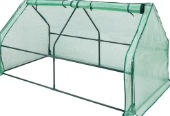 Intratuin Foliengewächshaus doppelt 180 x 90 x 90 cm| Folientunnel