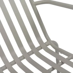 Intratuin Gartenbank Melle taupe 62 x 114,5 x 81 cm| Gartenbänke