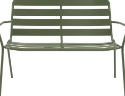 Intratuin Gartenbank Olle grün 115 x 62,8 x 82 cm| Gartenbänke