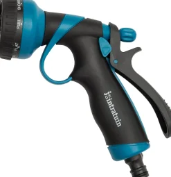 Intratuin Gartenbrause 8 Funktionen schwarz / blau| Gießen & Bewässerung|Gartenspritzen & Gartenbrausen
