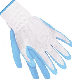 Intratuin Gartenhandschuhe Größe M Latex hellblau| Gartenhandschuhe