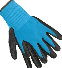 Intratuin Gartenhandschuhe Größe L Nitril-Beschichtung mit Noppen anthrazit| Gartenhandschuhe